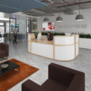 Denver Medium Curved Complete Reception Unit - NWOF