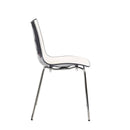 Gecko Shell Dining Stacking Chair - Anthracite - NWOF