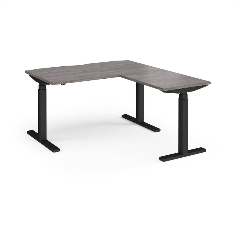 Elev8 Touch Sit-Stand Desk With 800mm Return - 1400mm - NWOF