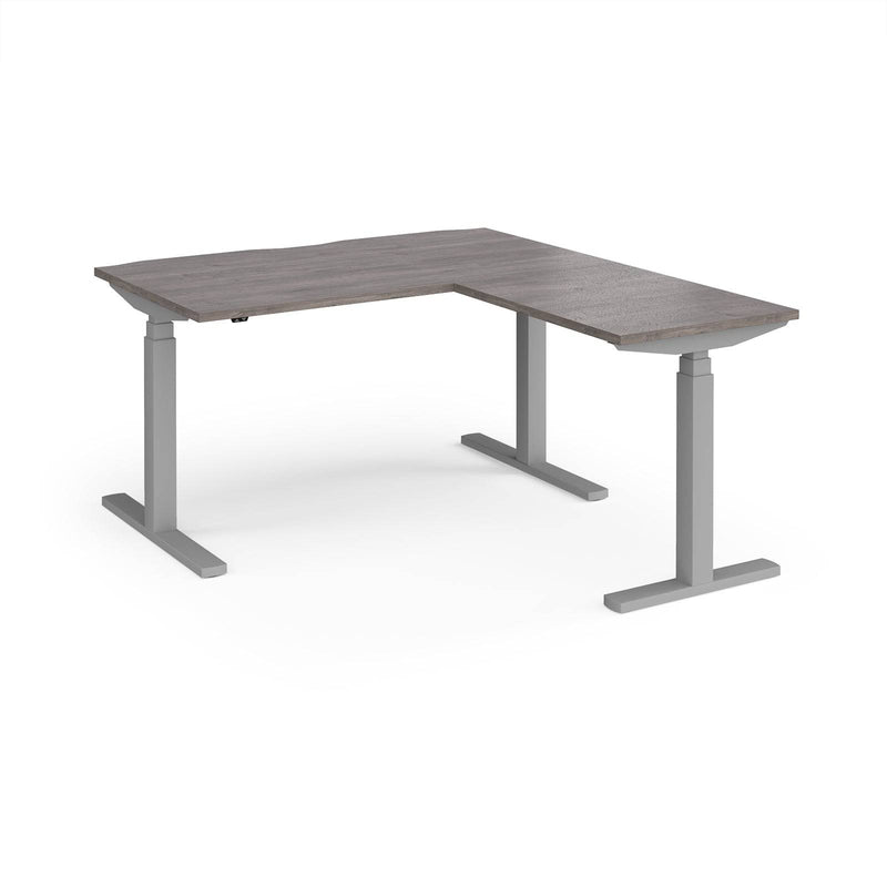 Elev8 Touch Sit-Stand Desk With 800mm Return - 1400mm - NWOF