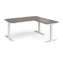 Elev8 Touch Sit-Stand Desk With 800mm Return - 1600mm - NWOF