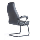 Noble Executive Visitors Chair - Black Faux Leather - NWOF