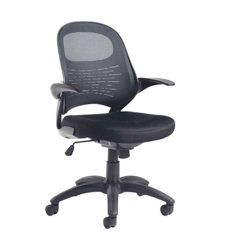 Orion Mesh Back Operators Chair - Black - NWOF