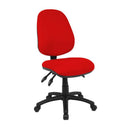 Red Dams Vantage 200 3 Lever Asynchronous Operator's Chair with adjustable armrests and ergonomic design.
