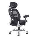 Sandro Mesh Back Executive Chair With Black Air Mesh Seat & Head Rest - NWOF