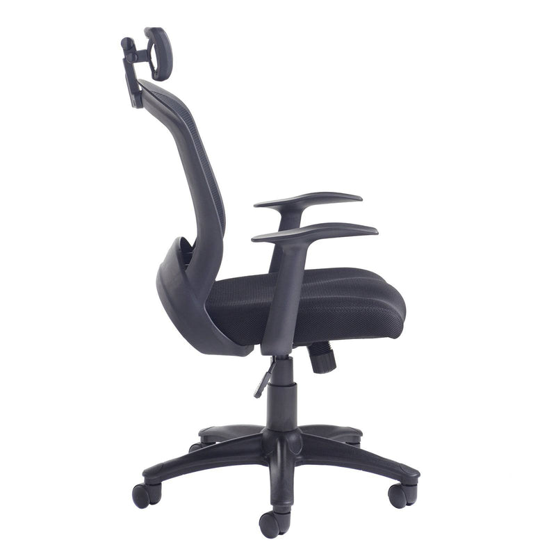 Solaris Mesh Back Operator Chair - Black - NWOF