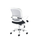 Tyler Mesh Back Operator Chair With White Frame - NWOF