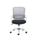 Tyler Mesh Back Operator Chair With White Frame - NWOF