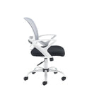 Tyler Mesh Back Operator Chair With White Frame - NWOF