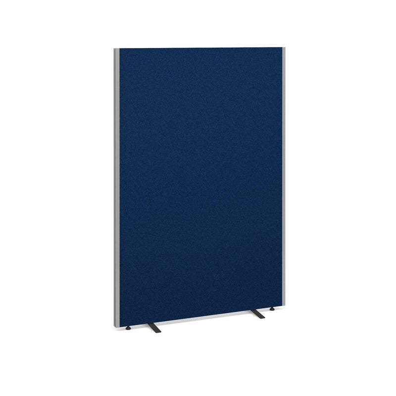 Floor Standing Fabric Screen - Blue - NWOF