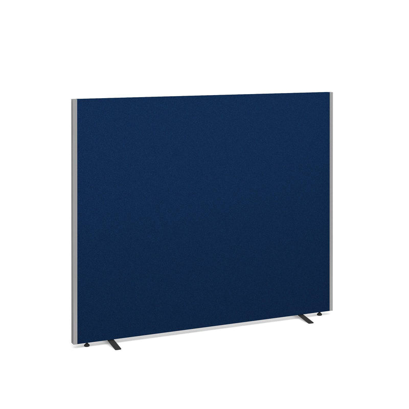 Floor Standing Fabric Screen - Blue - NWOF