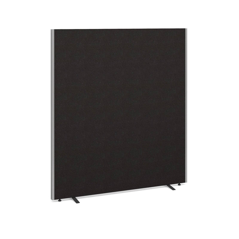 Floor Standing Fabric Screen - Charcoal - NWOF