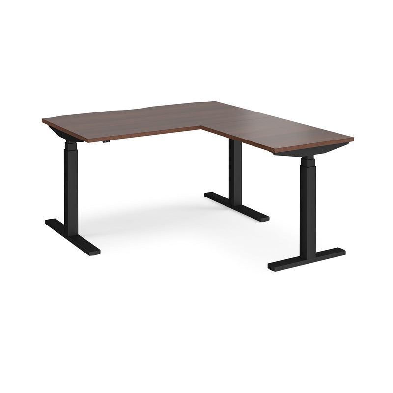 Elev8 Touch Sit-Stand Desk With 800mm Return - 1400mm - NWOF