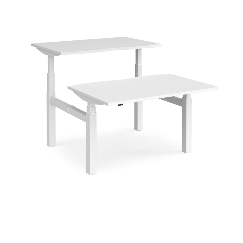 Elev8 Touch Sit-Stand Back-To-Back Desks - 1200mm - NWOF