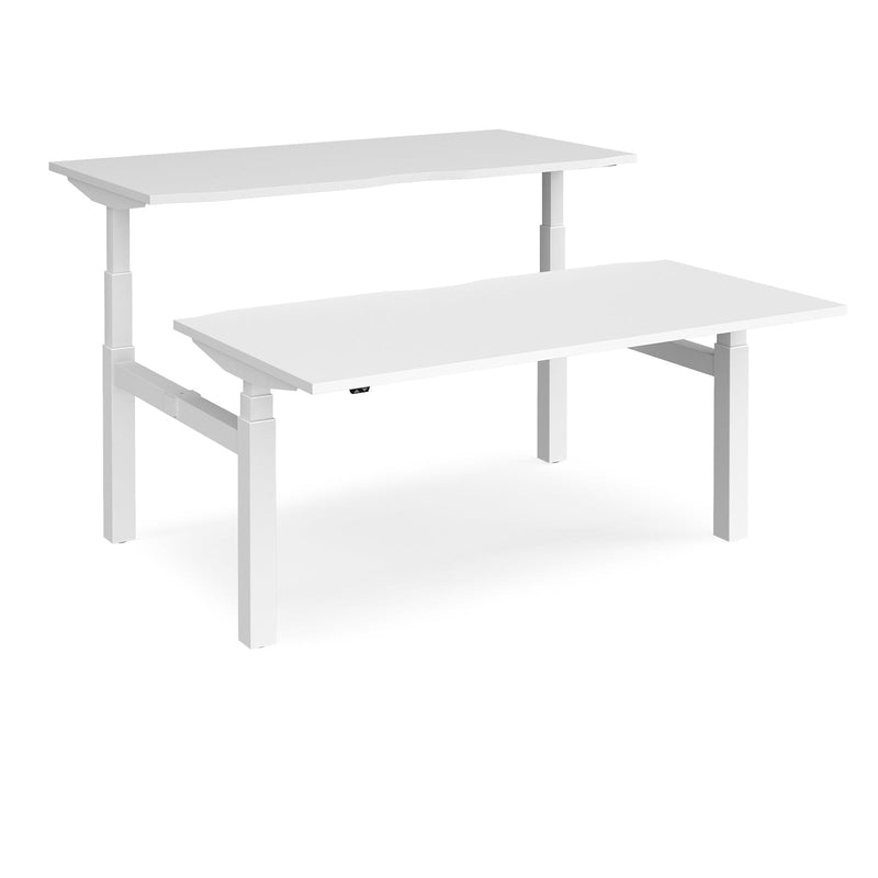 Elev8 Touch Sit-Stand Back-To-Back Desks - 1600mm - NWOF