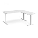 Elev8 Touch Sit-Stand Desk With 800mm Return - 1600mm - NWOF
