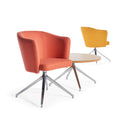 Otis Coffee Table 600mm Diameter With Pyramid Base - NWOF