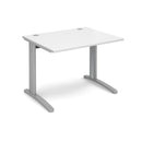 TR10 800mm Deep Straight Desk - White - NWOF