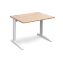 TR10 800mm Deep Straight Desk - Beech - NWOF
