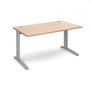 TR10 800mm Deep Straight Desk - Beech - NWOF
