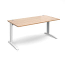 TR10 800mm Deep Straight Desk - Beech - NWOF
