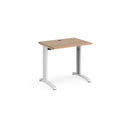 TR10 600mm Deep Straight Desk - Beech - NWOF