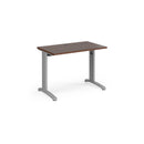 TR10 600mm Deep Straight Desk - Walnut - NWOF