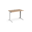TR10 600mm Deep Straight Desk - Beech - NWOF