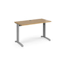 TR10 600mm Deep Straight Desk - Oak - NWOF