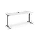 TR10 600mm Deep Straight Desk - White - NWOF