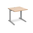 TR10 800mm Deep Straight Desk - Beech - NWOF