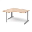 TR10 Ergonomic Desk - Beech - NWOF