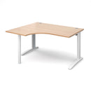 TR10 Ergonomic Desk - Beech - NWOF
