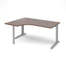 TR10 Ergonomic Desk - Walnut - NWOF
