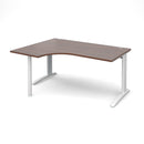 TR10 Ergonomic Desk - Walnut - NWOF