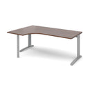 TR10 Ergonomic Desk - Walnut - NWOF