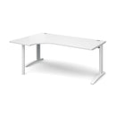 TR10 Ergonomic Desk - White - NWOF