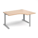 TR10 Ergonomic Desk - Beech - NWOF