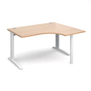 TR10 Ergonomic Desk - Beech - NWOF