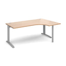 TR10 Ergonomic Desk - Beech - NWOF