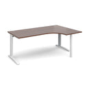 TR10 Ergonomic Desk - Walnut - NWOF