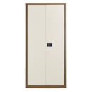 Bisley Steel Contract Cupboard - Coffee & Cream - NWOF