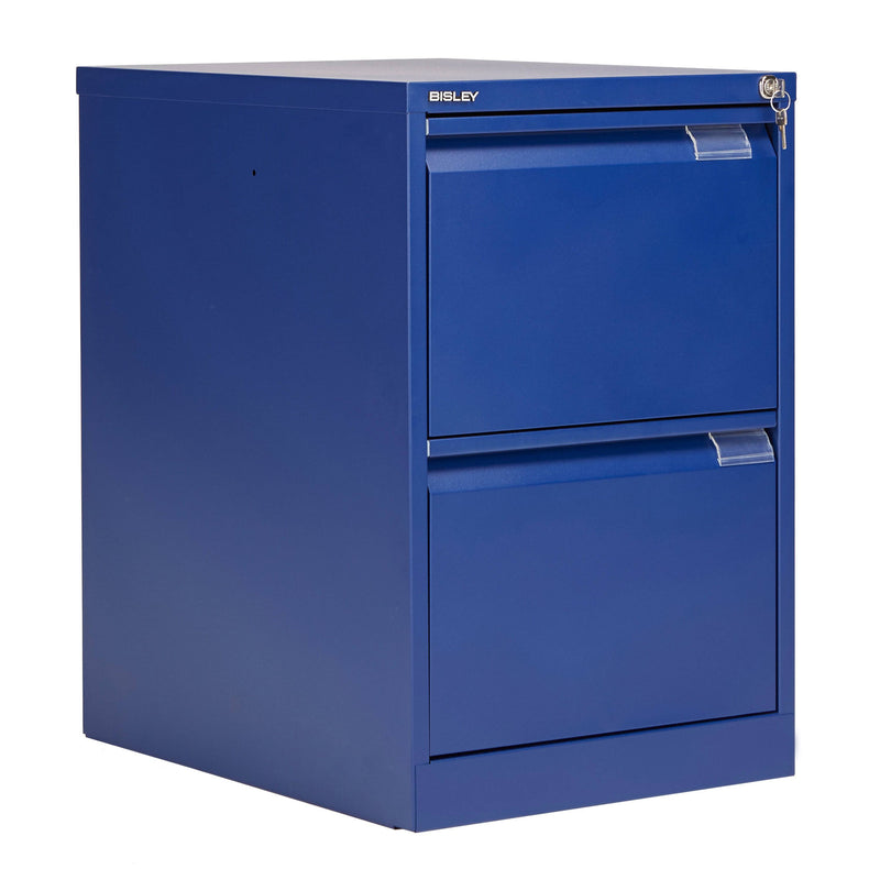 Bisley Classic Steel Filing Cabinet - Blue - NWOF