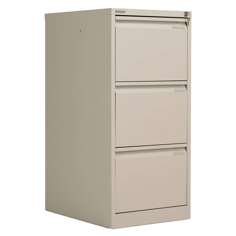 Bisley Classic Steel Filing Cabinet - Goose Grey - NWOF