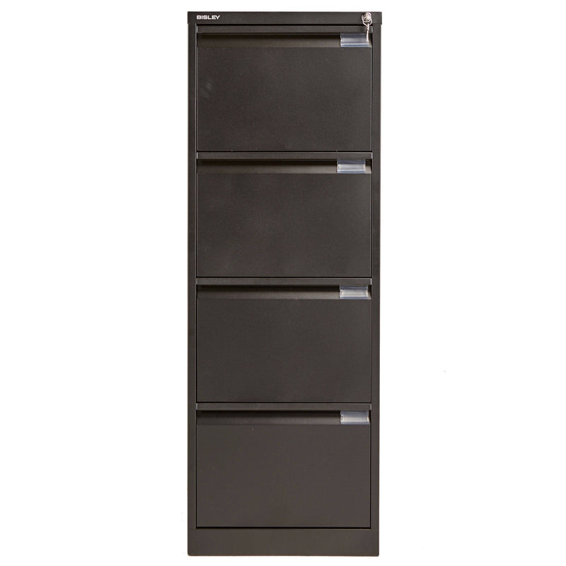 Bisley Classic Steel Filing Cabinet - Black - NWOF