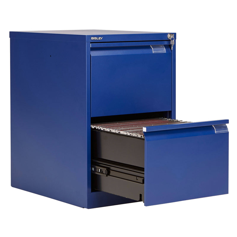 Bisley Classic Steel Filing Cabinet - Blue - NWOF