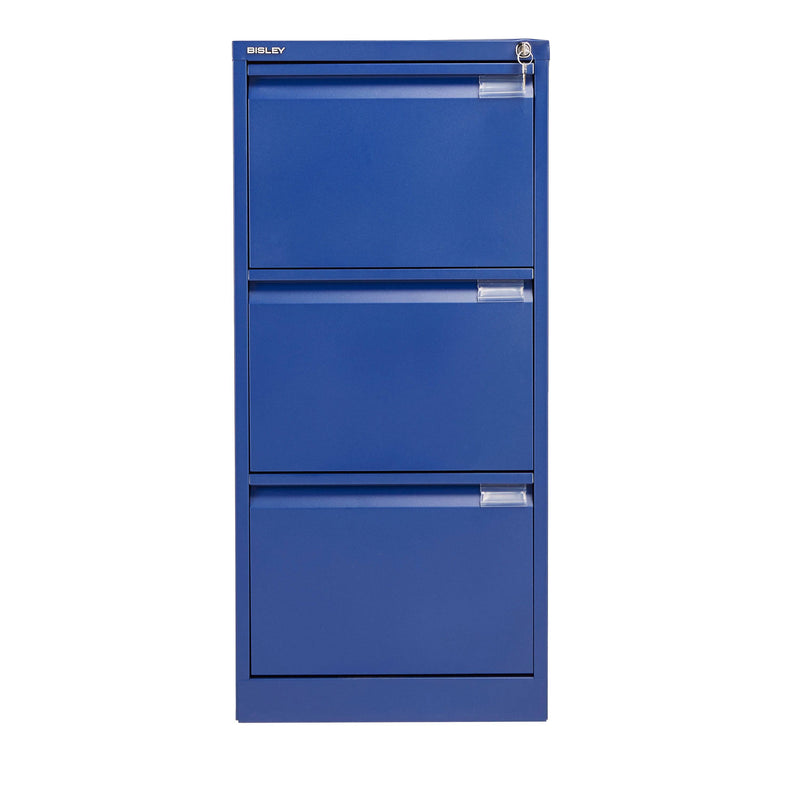 Bisley Classic Steel Filing Cabinet - Blue - NWOF