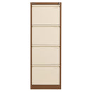 Bisley Classic Steel Filing Cabinet - Coffee & Cream - NWOF