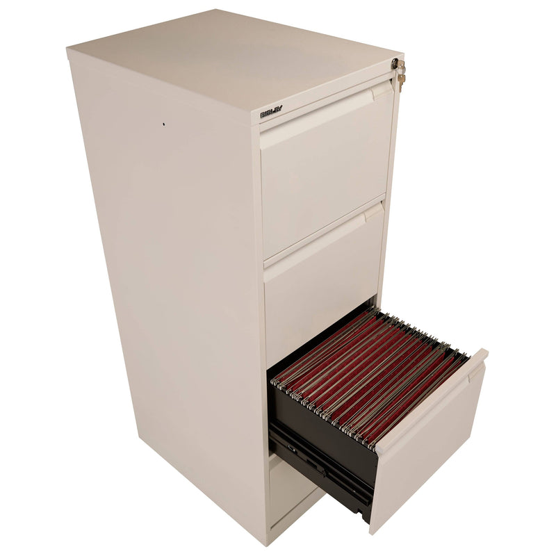 Bisley Classic Steel Filing Cabinet - Goose Grey - NWOF