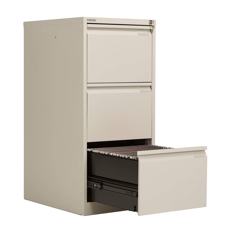 Bisley Classic Steel Filing Cabinet - Goose Grey - NWOF